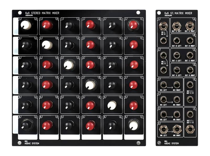 ADDAC System ADDAC814 6x6 Stereo Matrix Mixer image 1