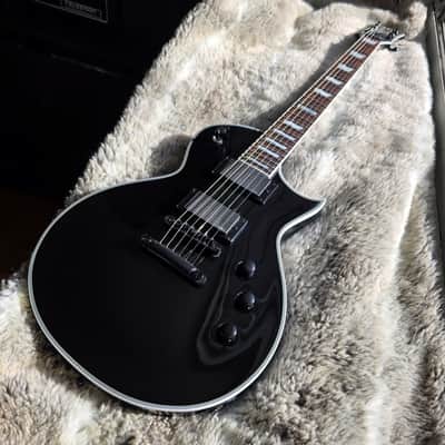 2017 ESP LTD EC-401 Black Gloss EMG 81/60 w/gig bag image 1