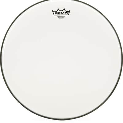 Remo Ambassador Smooth White Drumhead - 16 inch image 2