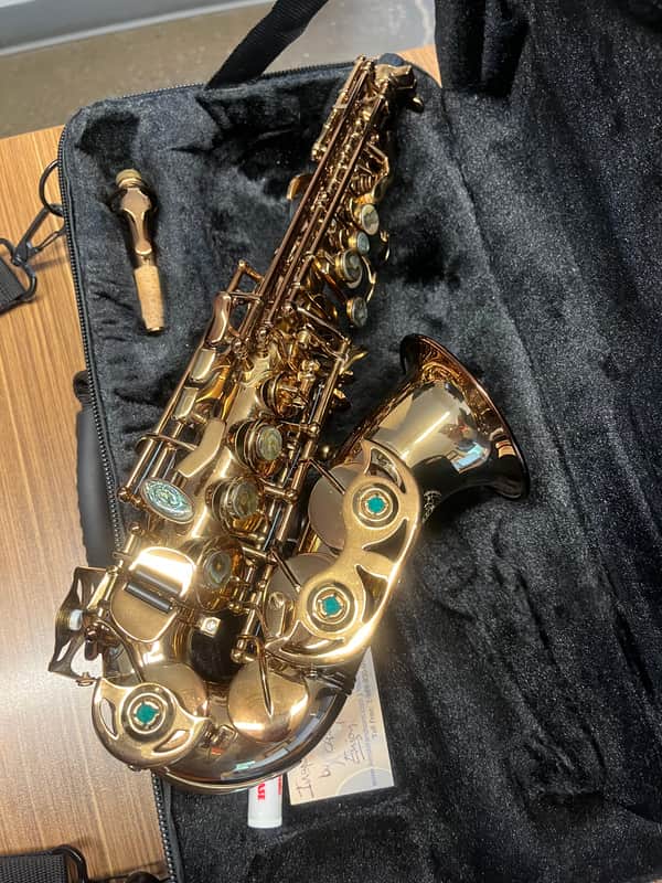 Act now! Selling Soon! Soprano Saxophone (curved) Kessler Custom Perfomance Series Vintage Dark Lac image 1