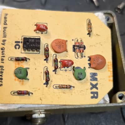 MXR Distortion + 1975 Script Logo NOT Bud Box LM741CN Chip image 9