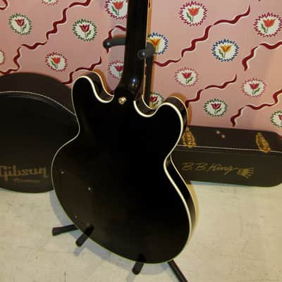 2015 Gibson BB King Lucille - Black w/ Original Hardshell Case image 6