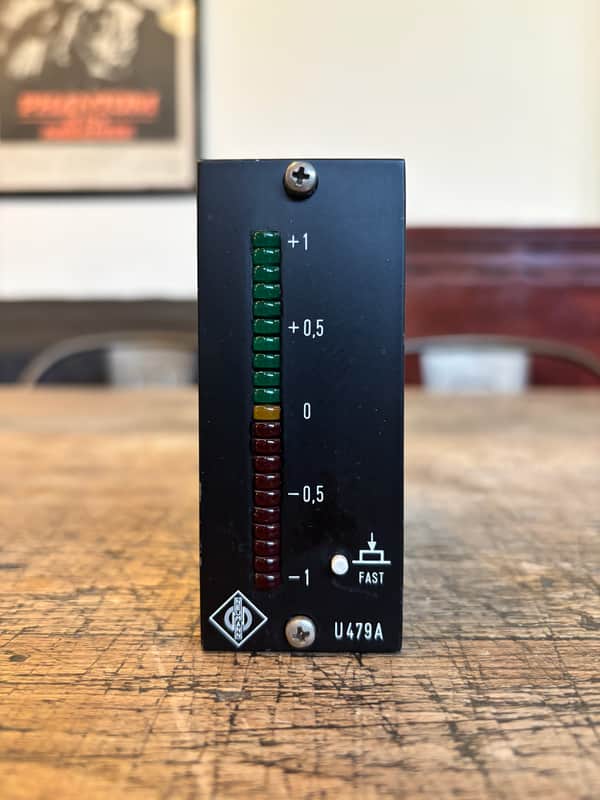 Neumann U479A Phase Meter Stereo Correlator Vintage Broadcast Module image 1
