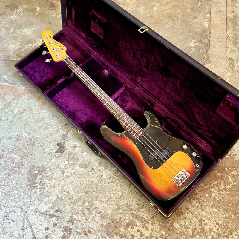 Fender Precision Bass 1978 - Sunburst original vintage USA P Bartolini image 1