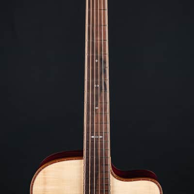 Bourgeois 000 Cutaway Large Soundhole Custom Cocobolo and Bearclaw Adirondack Spruce NEW image 10