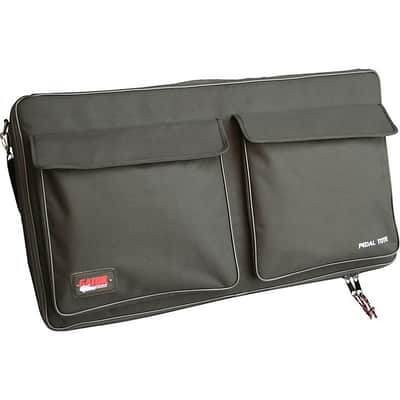 Gator GPT-PRO-PWR Pedal Tote 16x30 Pedalboard with Carry Bag & Power Supply 2010s - Black image 2