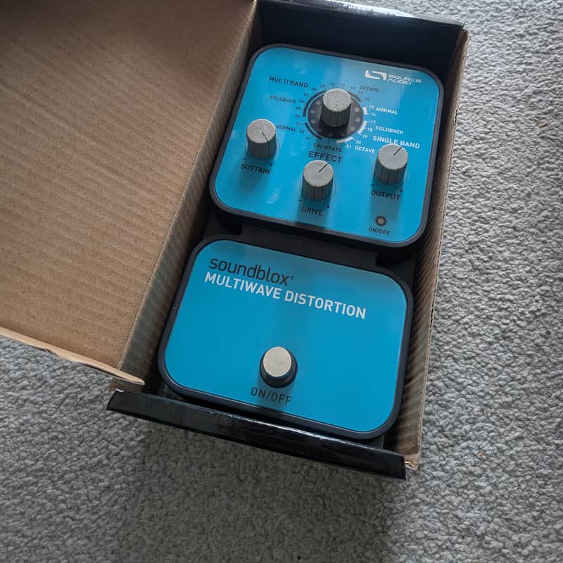 2010s Source Audio Soundblox Multiwave Distortion Teal