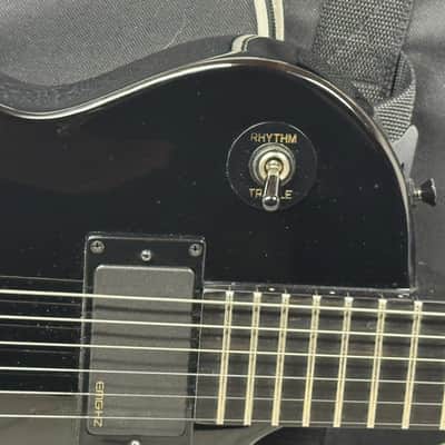 Epiphone Limited Edition Custom Shop Les Paul Nightfall with Gig Bag 2010 - Ebony / Black image 3