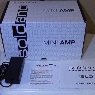 Soldano SLO Mini 30-Watt Solid-State Guitar Amp Head 2022 - Present - Black image 5