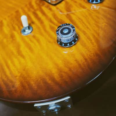 PRS CE 24 Semi-Hollow Burnt Amber Sunburst image 5