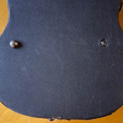Gibson SG Hard Case 1970s - Black/ Red Inside image 12