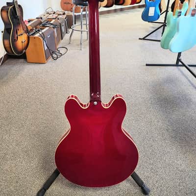 Used 2006 Epiphone Dot Semi-Hollow Electric Guitar, Made in Korea MIK - Cherry w/ Gibson Case image 10