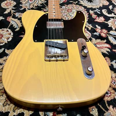 LsL Instruments T Bone Era ROASTED PINE! - Trans-Butterscotch Nitro with Pickup Upgrade image 1