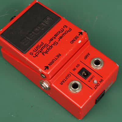 Boss PSM-5 Power Supply & Master Switch (Red Label) 1984 - 1990 - Red image 2