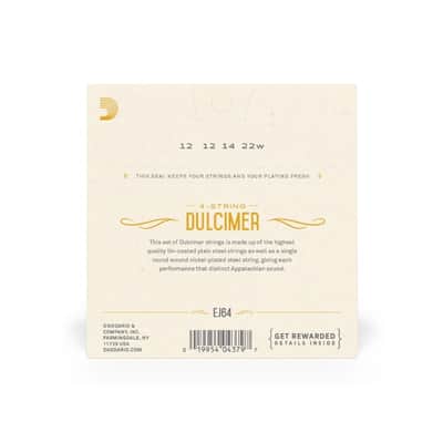 D'Addario EJ64 4-String Dulcimer Strings image 3