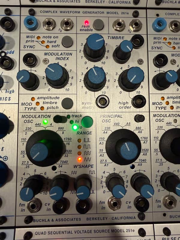 Buchla 261e Complex Waveform Generator 2010s - Silver image 1