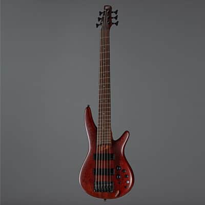 Ibanez Standard SR506E-BM Brown Mahogany - 6-String Electric Bass image 9