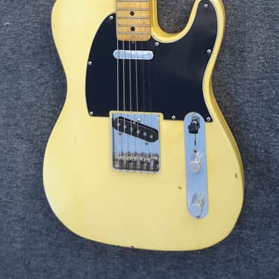 Fender Telecaster 1978 Olympic White to Creme Maple Fingerboard image 1