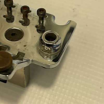 1980's Era Kramer Guitars German Made Original Floyd Rose Chrome Tremolo Bridge Base Plate Frame image 11