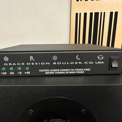 Grace Design m801 8-Channel Microphone Preamplifier 2005 - 2018 - Silver/Black image 4