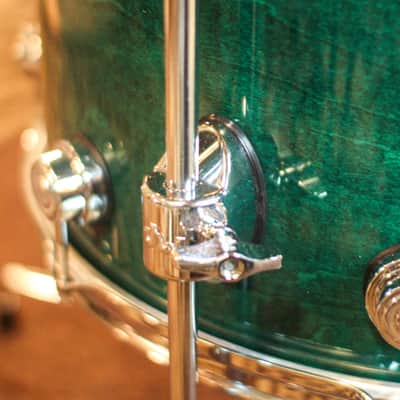 DW Collector's Jazz Maple Gum Turquoise Green Drum Set - 24,13,16,18 - SO#1065155 image 7