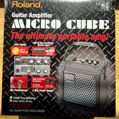 Roland Micro Cube 2-Watt 1x5" Guitar Combo 2004 - 2014 - Black image 7