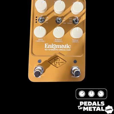Universal Audio Enigmatic '82 Overdrive Special Amp 2024 - Present - Gold - X15039 image 3