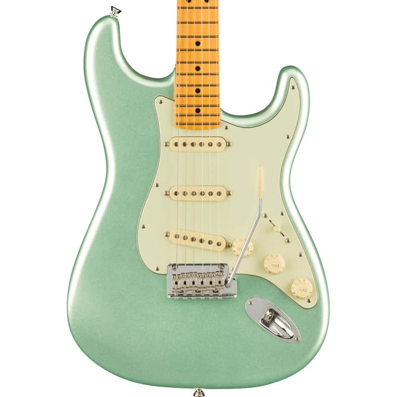 Fender American Professional II Stratocaster - Maple Fingerboard, Mystic Surf Green image 1