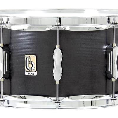 British Drum Co. TAL-14-65-SN Nicko McBrain Talisman Series Steel Snare 14" x 6.5" image 1