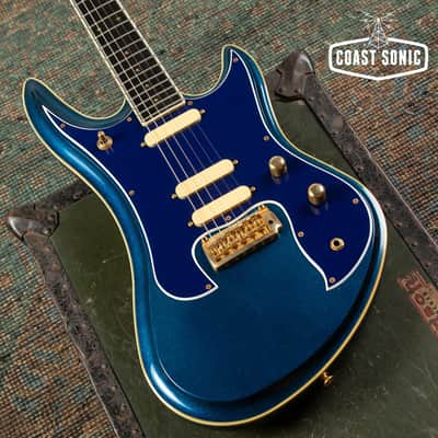 1994 Guyatone Sharp 5 LG-2100M Reissue Made in Japan w/original case image 6