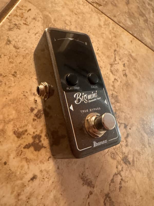 Ibanez Bigmini Mini Tuner Pedal 2010s - Black image 1