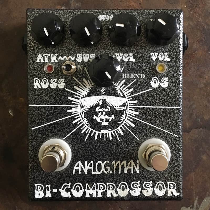 Analogman Bi-Comprossor Compressor Pedal | Reverb