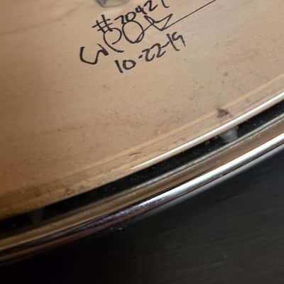 Pork Pie Black & White Snare 5x14 image 18