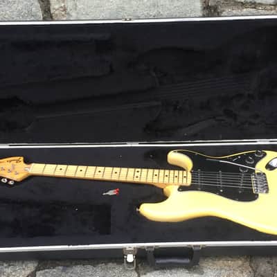 Fender Stratocaster 1976 Ash body see through body blond finish image 19