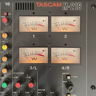 TASCAM M-216 16 channel analog mixer image 2