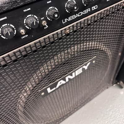 Laney Linebacker 50 Bass Combo Amp, Made in UK (Consignment) image 2