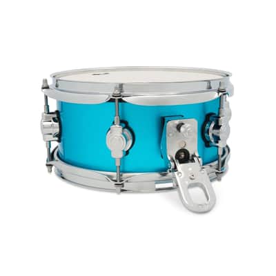 DW DWe Electronic/Acoustic Snare Drum 10x5 Laser Blue Metallic image 5