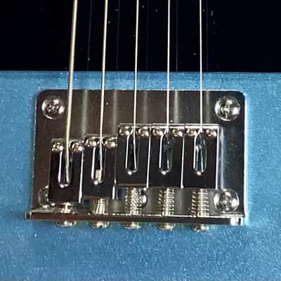5 String Electric Mandolin Bridge, MORTone BP5 - chrome image 1