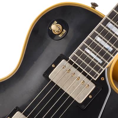 NEW! Gibson Custom 1968 Les Paul Custom Reissue Electric Guitar - Ebony/Gold, Light Aged - Authorized Dealer - Pre-ORDER image 7