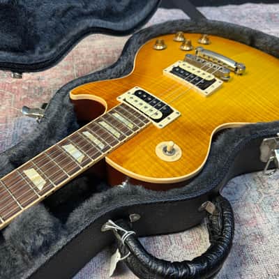 Gibson Les Paul Classic Faded Flame Top Honey Burst w/ Hardcase image 18