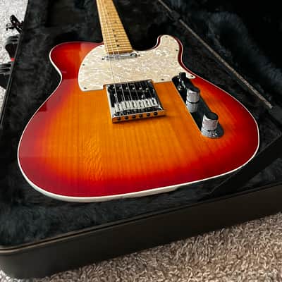 Fender American Deluxe Telecaster with Maple Fretboard 2011 - 2016 - Aged Cherry Burst image 3