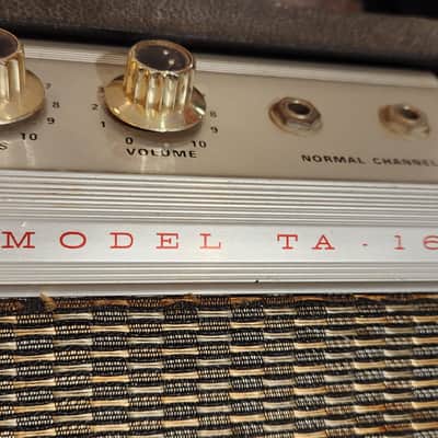 Vintage 1960s Heath TA-16 Solid State Guitar Amplifier image 3