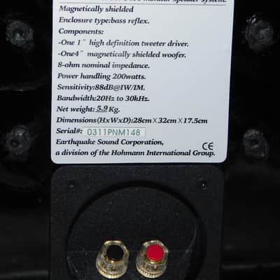Earthquake Platine Noiree PN-14111 rear surround speakers pair image 7