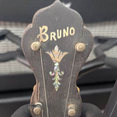 1915 Bruno Openback Tenor Banjo — Vintage Repair Project, Most Original Parts image 2