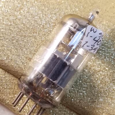 Amperex 6DJ8 tNOS AT1000 TESTED Vacuum Tube Heerlen Large Halo Getter GA3 GA4 GA6 GA7 Bugle Boy T3 ECC88 dual triode 1959-1962 image 8