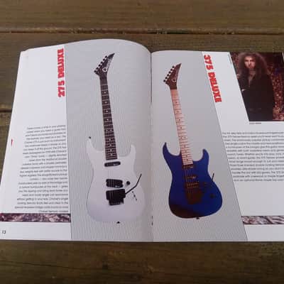 Vintage 1990 - 1991 Charvel, Charvette, Jackson Full Color Catalog! Rare, Original Case Candy, Paperwork! image 7