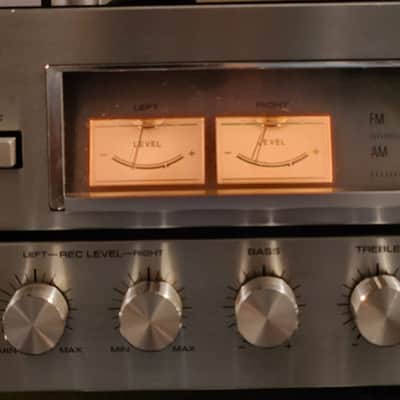Toshiba Toshiba SMS-4550  vintage audio receiver 70s  - Walnut veneer image 2