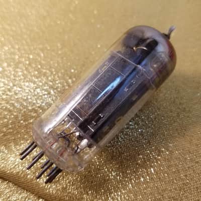 RCA 12BH7A tNOS AT1000 TESTED Balanced! PI Vacuum Tube black plate 12BH7 dual triode 1952-1961 image 9