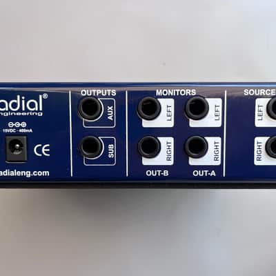 Radial MC3 Studio Monitor Controller 2010s - Blue image 4