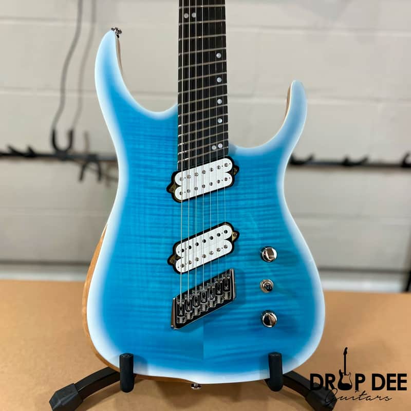 Ormsby Hype GTR Run 16 7-String Electric Guitar w/ Bag - Icy Cool image 1